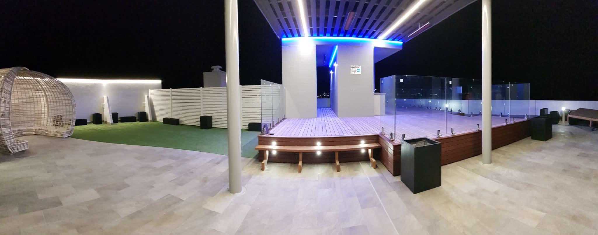 Commercial Rooftop Lighting