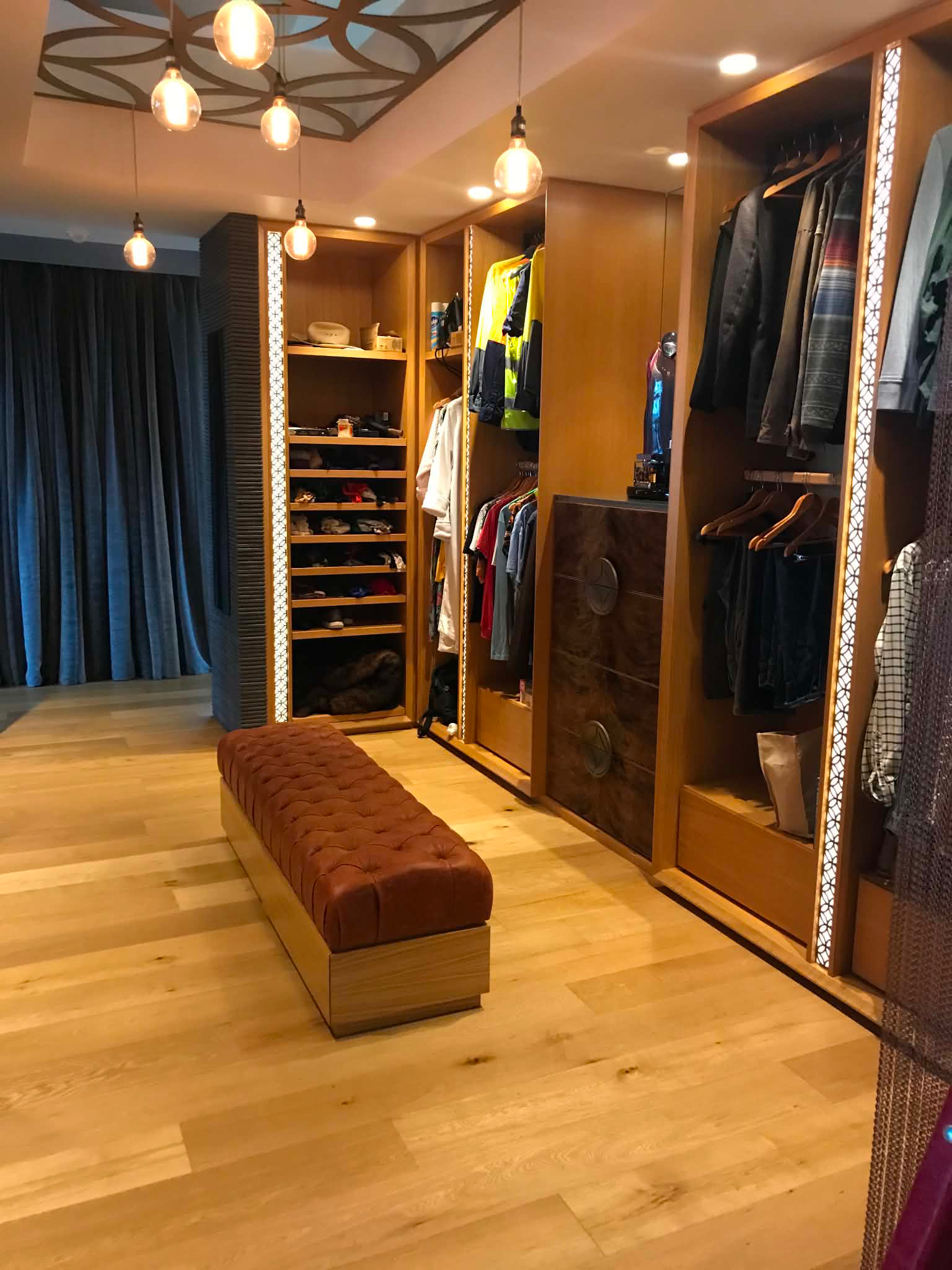 Luxury Walk-In Wardrobe